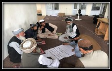 Community members working together in a development project